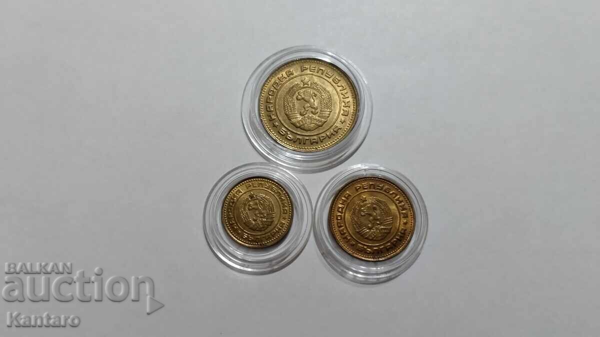 Монета - БЪЛГАРИЯ - ПЪЛЕН ЛОТ - 1974 г. -НЕЦИРКУЛИРАЛИ - UNC - 6