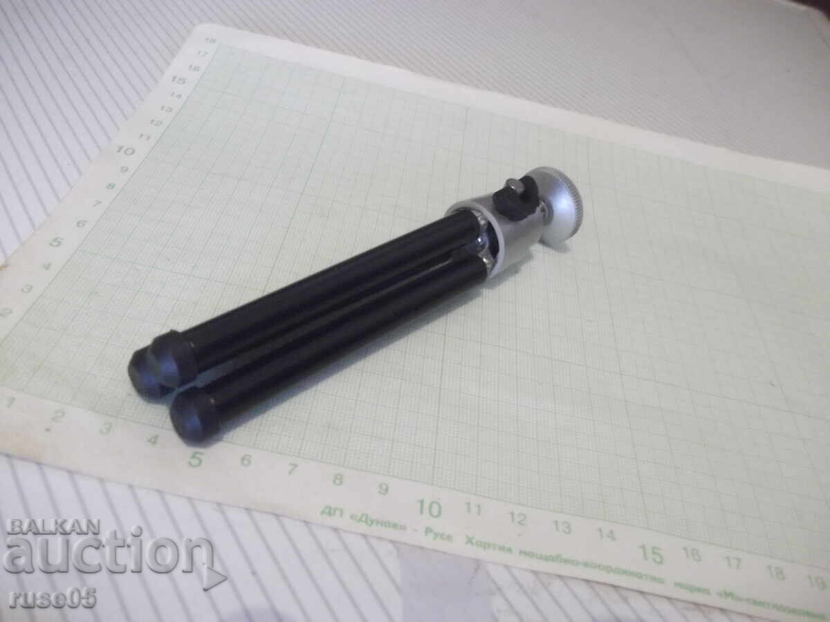 Στατικό μίνι τρίποδο για φωτογραφική μηχανή κ.ά., 2 επίπεδα επέκτασης, μεταλλικό - 6