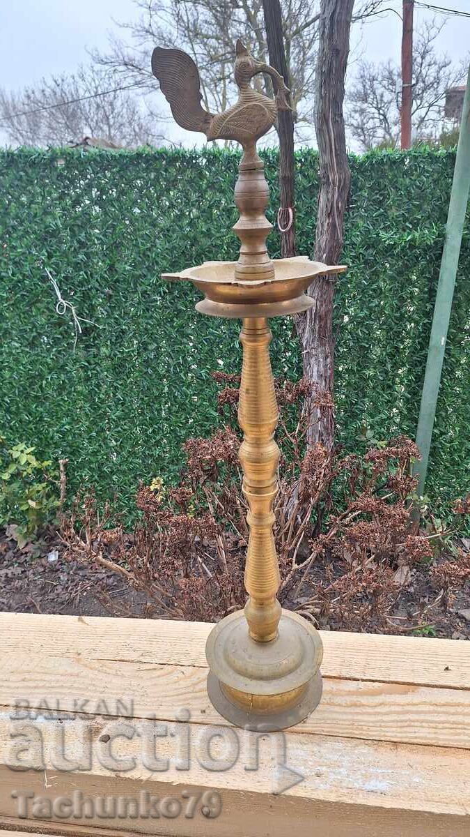 Lampă de ulei din bronz