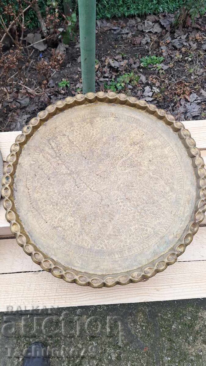 Large Bronze Tray