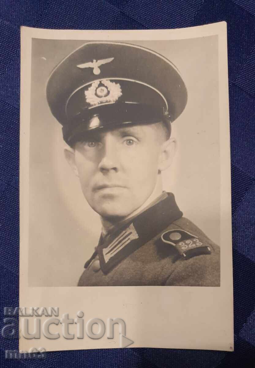 Αρχαία καρτ ποστάλ αξιωματικού του Ράιχ - 1940