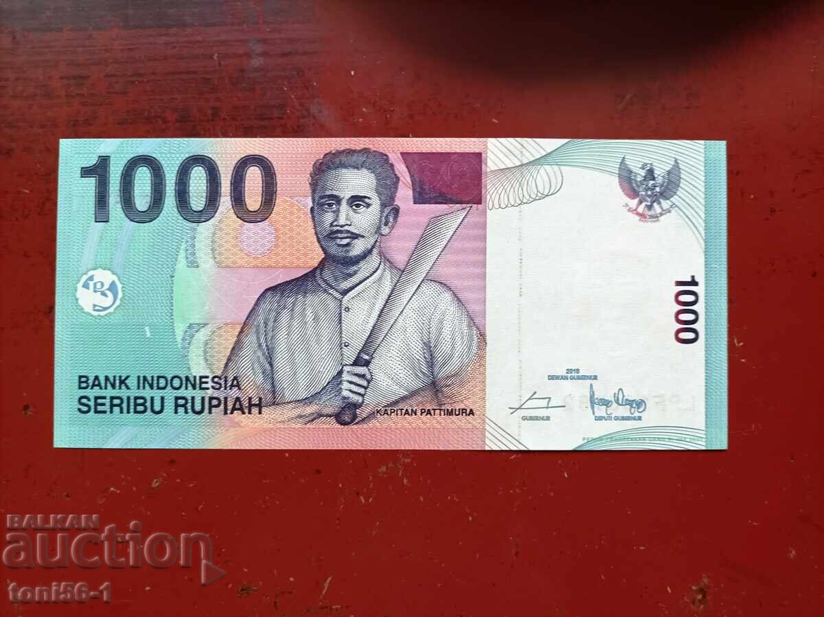 Indonezia 2100 rupii 2016 UNC
