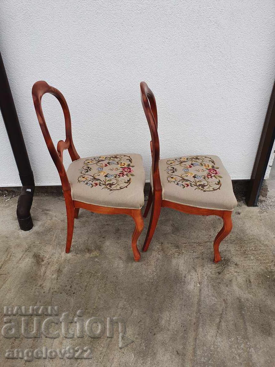 Доставка на Красиви винтидж столове масив!!!