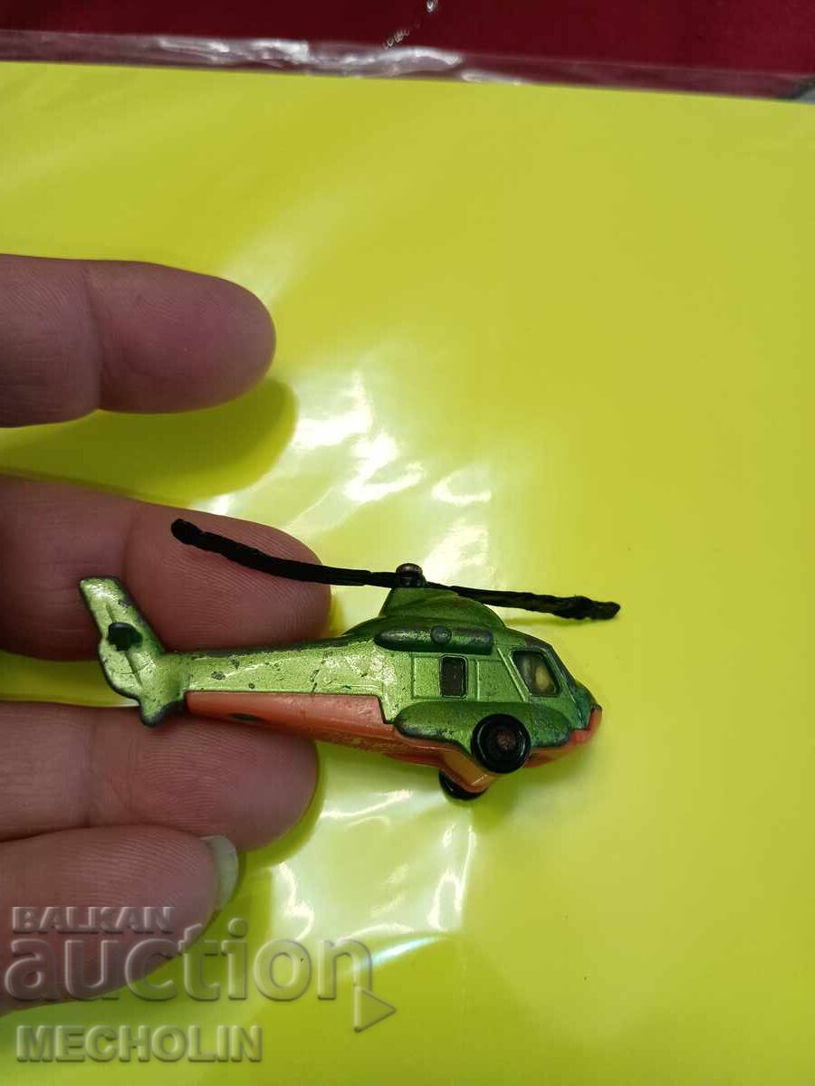 Licitație COLECȚIONAR Metalic bulgăresc elicopter Matchbox