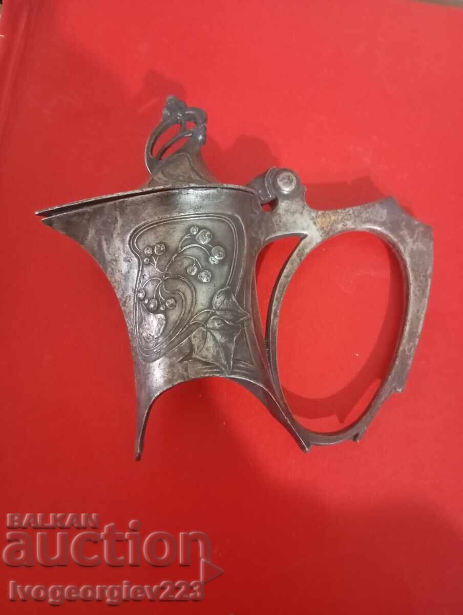 метален обков за гарафа арт нуво метален обков за гарафа арт нуво