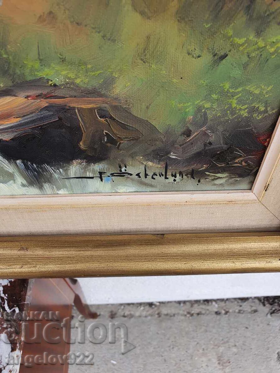 Авторска картина с маслени бои върху платно!!! - 5