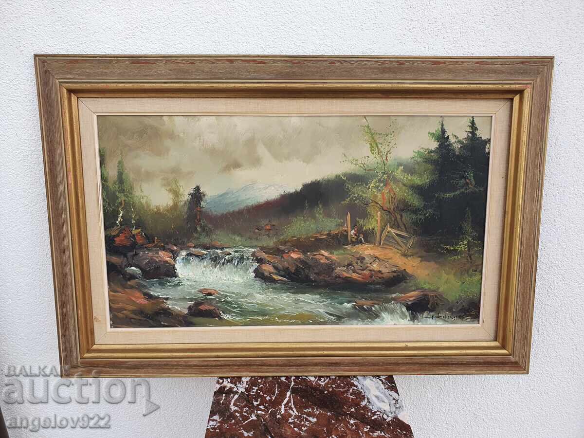 Авторска картина с маслени бои върху платно!!!