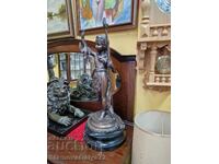 Large French Bronze Figure Statuette Sculpture
