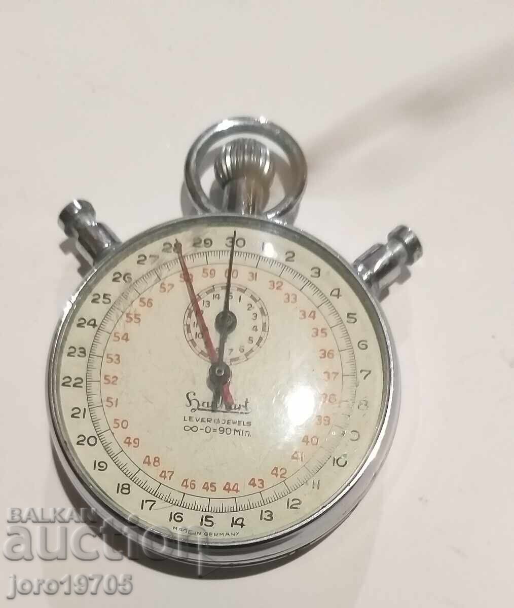 Licitație Cronometru vechi ,,HANHART,, 13jewelts Germania Licitație Cronometru vechi ,,HANHART,, 13jewelts Germania