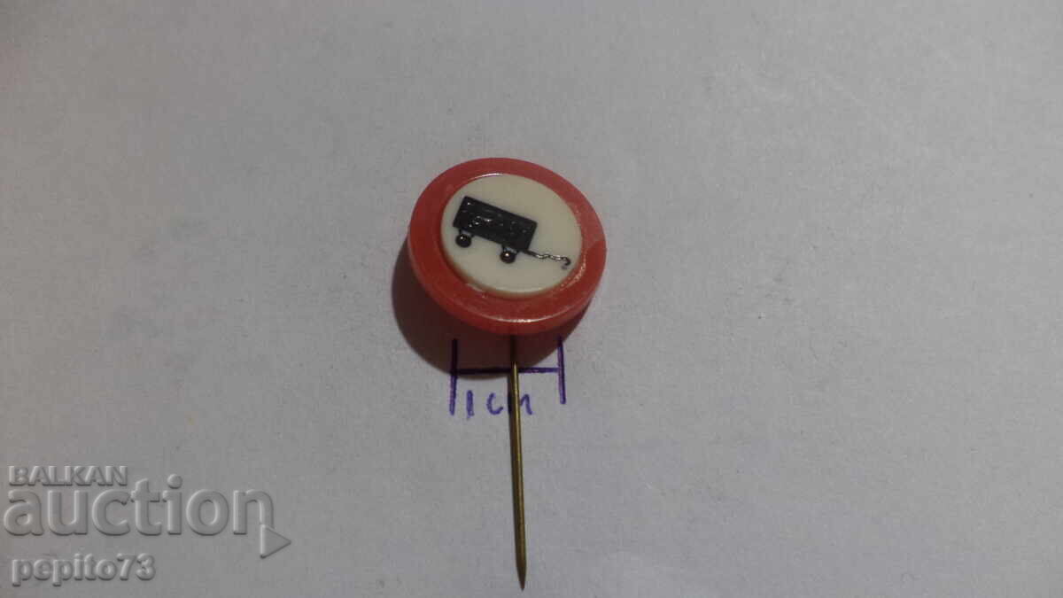 Road sign badge with price € 1.00 | 1.96 BGN Road sign badge with price € 1.00 | 1.96 BGN