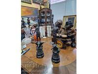 Pair of wonderful antique French figurines