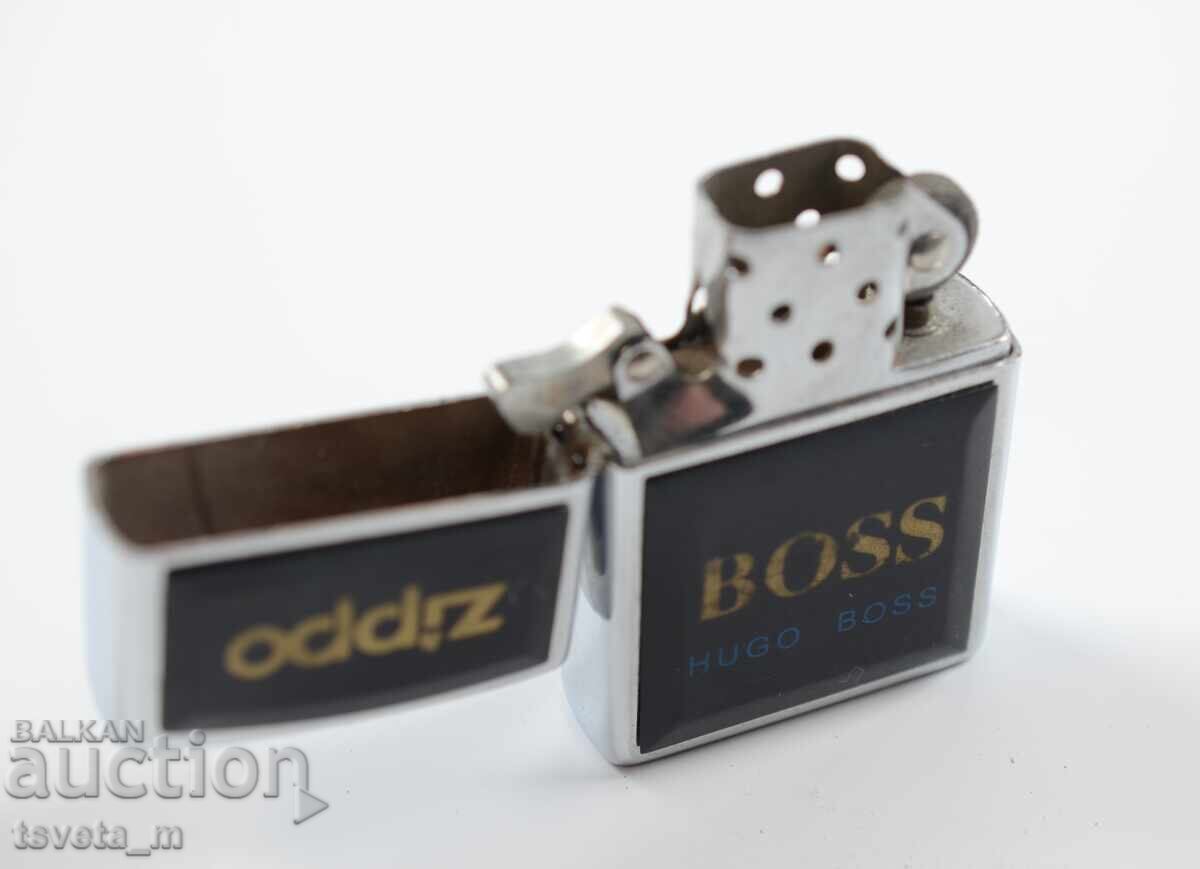 Auction  Zippo HUGO BOSS Petrol Lighter
