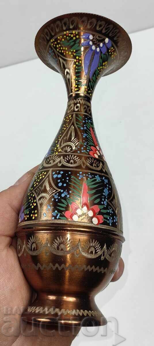 ΜΕΤΑΛΛΙΚΟ ΧΕΙΡΟΠΟΙΗΤΟ ΧΑΡΑΓΜΕΝΟ ΚΑΙ ΖΩΓΡΑΦΙΣΜΕΝΟ ΒΑΖΟ ΒΑΖΑΚΙ - 5