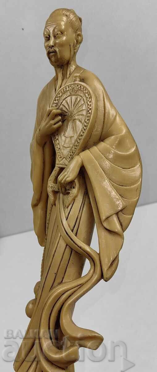 Livrarea STARA GOLYAMA KITAYSKA FIGURA STATUETKA BUDIST PRILICHA NAKOST