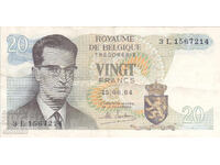 dioman - BELGIA - 20 FRANCI - 1964