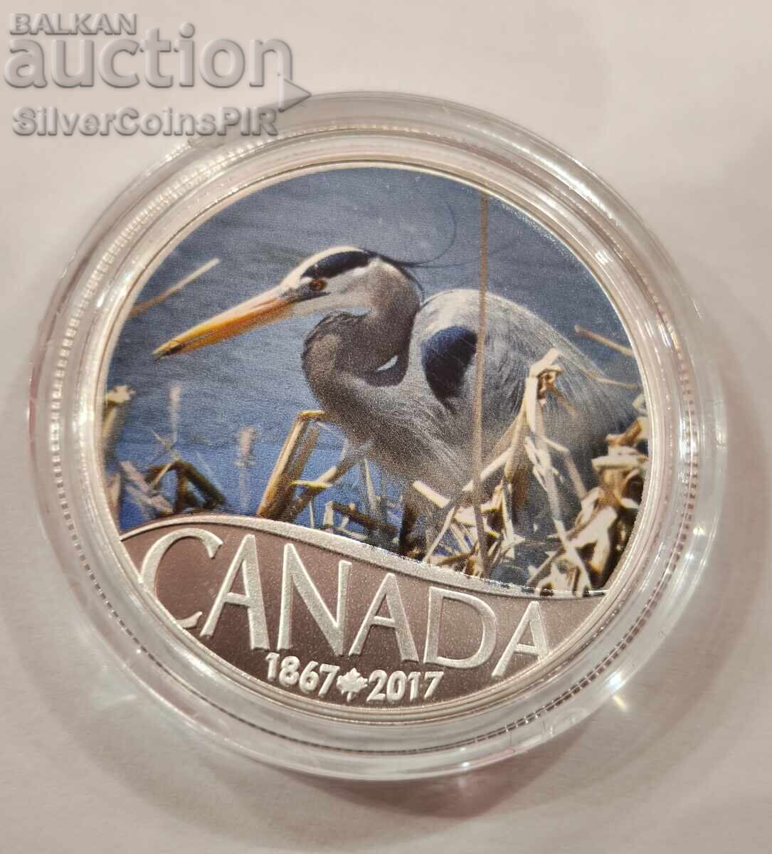 Аукцион Сребро 10$ Канадски Провинции 2017 Канада