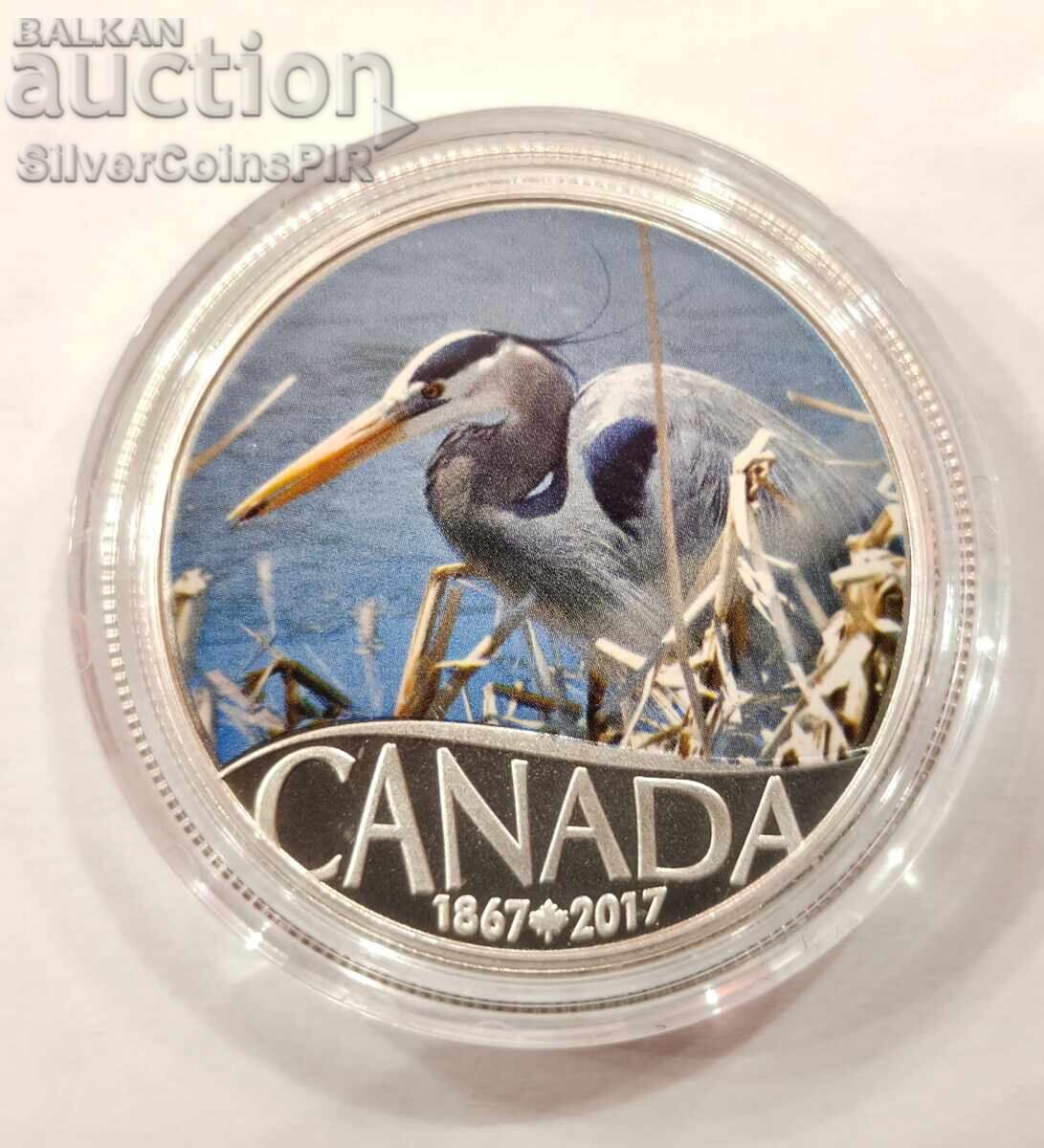 Сребро 10$ Канадски Провинции 2017 Канада