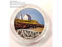 Сребро 10$ Канадски Провинции 2017 Канада