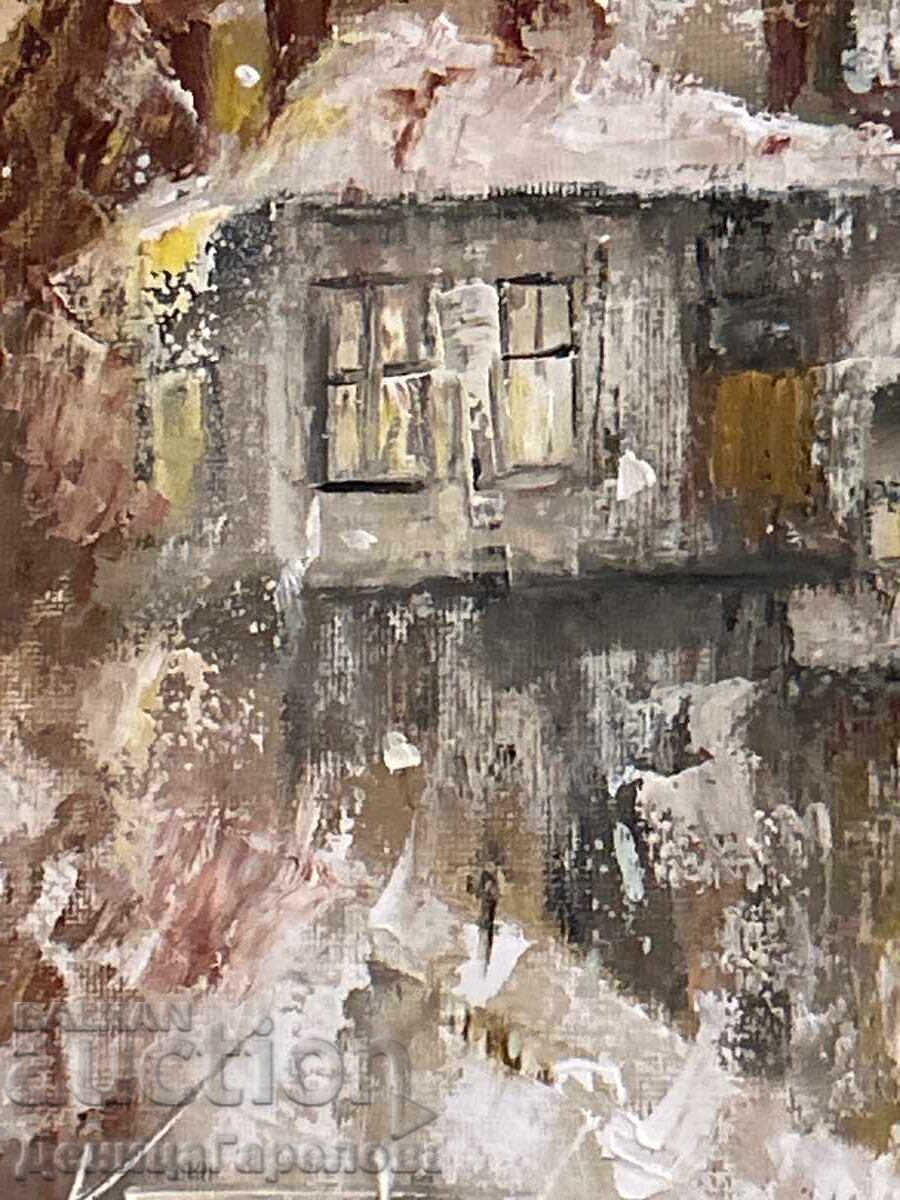 Delivery of Denitsa Garelova painting 20/30 "Snowy Winter"