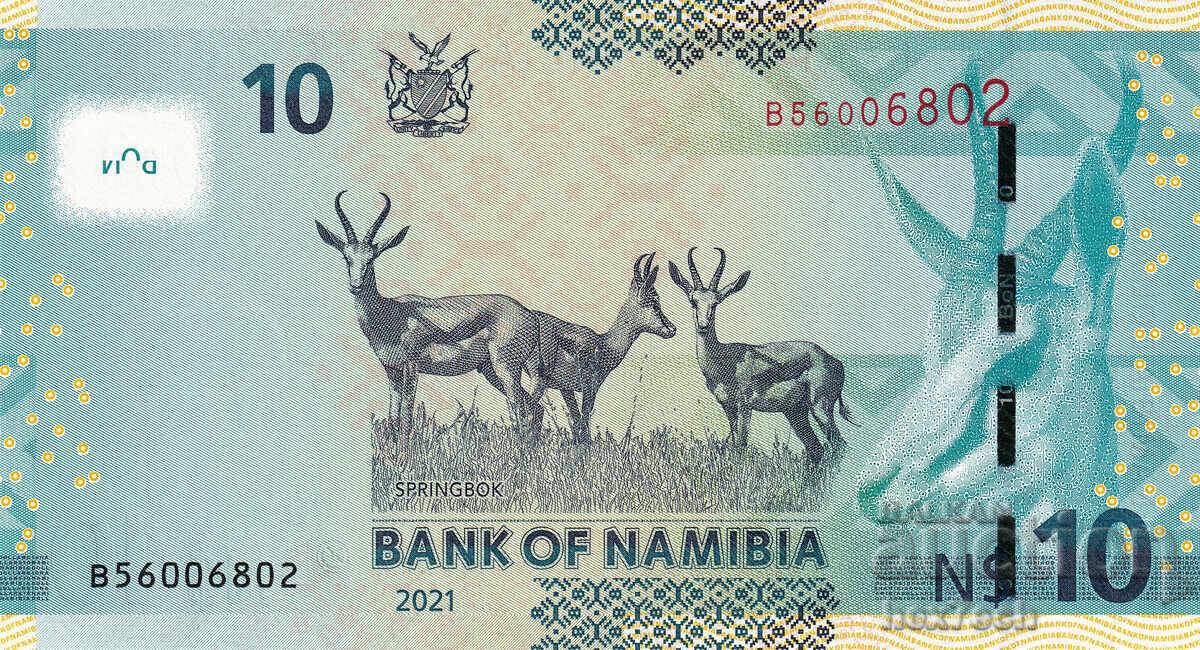 Δημοπρασία ❤️ ⭐ Ναμίμπια 2021 10 $ UNC Νέο ⭐ ❤️ Δημοπρασία ❤️ ⭐ Ναμίμπια 2021 10 $ UNC Νέο ⭐ ❤️