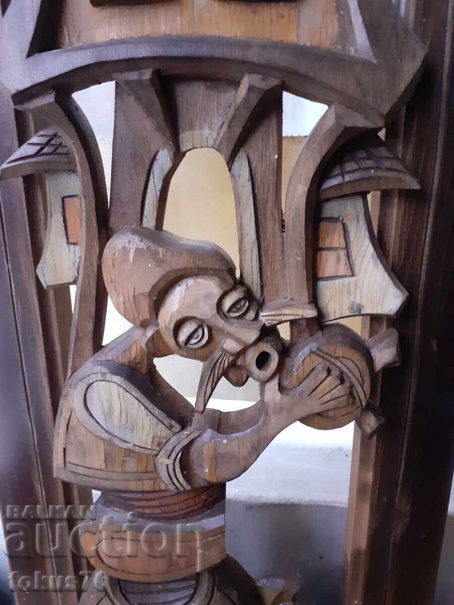 Доставка на Уникална стара българска дърворезба Доставка на Уникална стара българска дърворезба