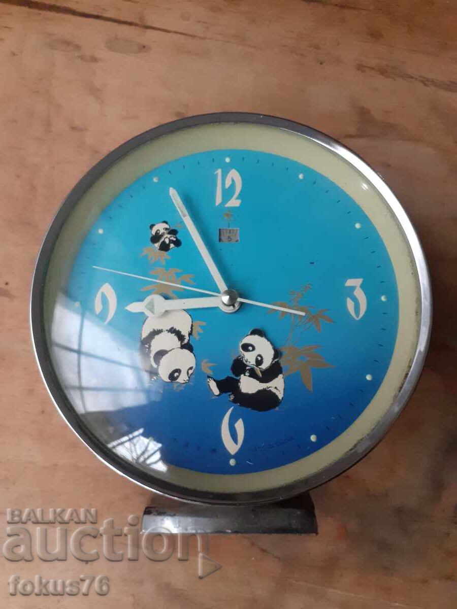 Old Chinese Animated Panda Clock - Working - 5