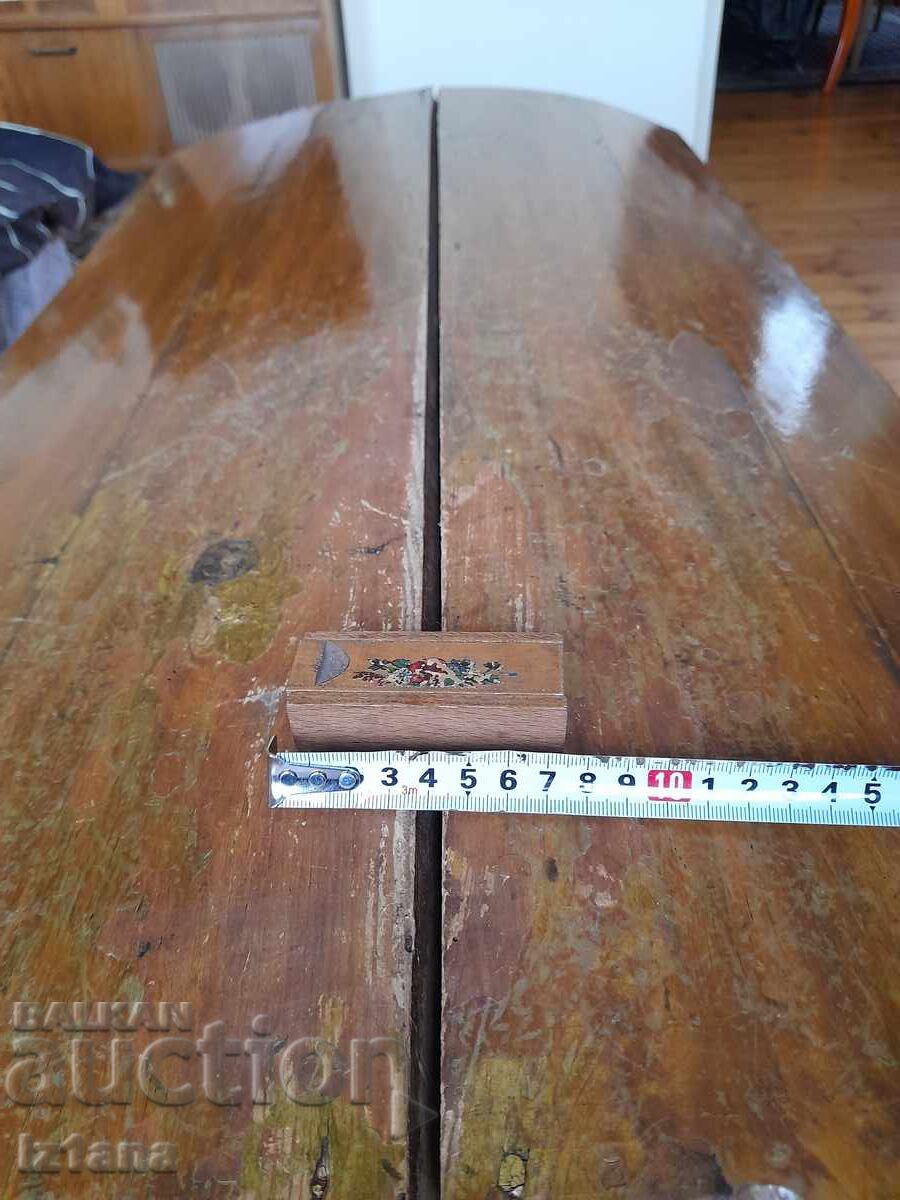 Cutie veche de lemn, cutiuță - 5