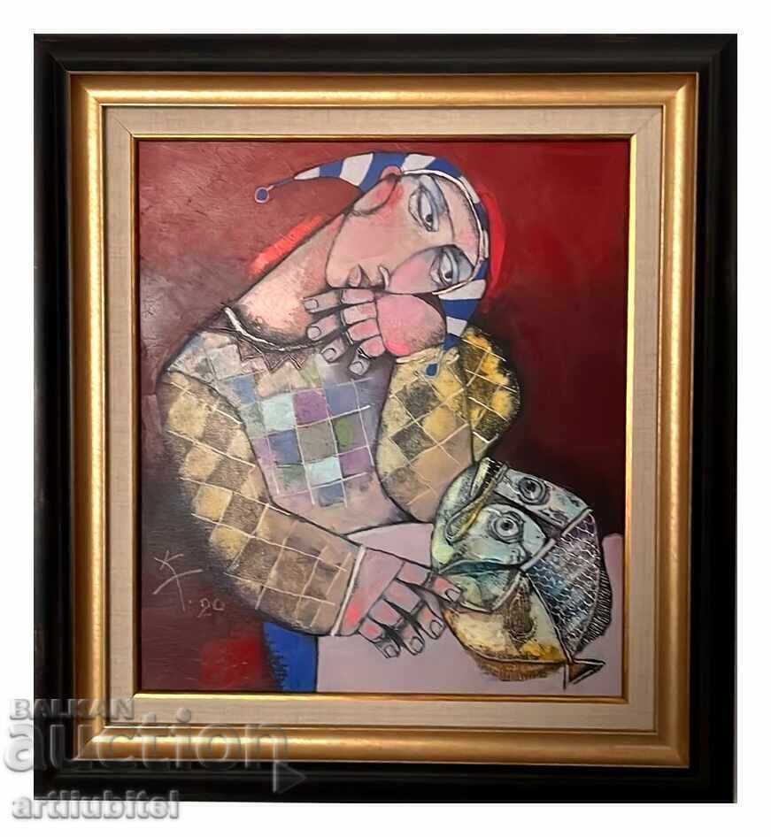 Κrŭstyu Todorov-Κέτσα /1959-2022/ - πίνακας 57 x 52 εκ