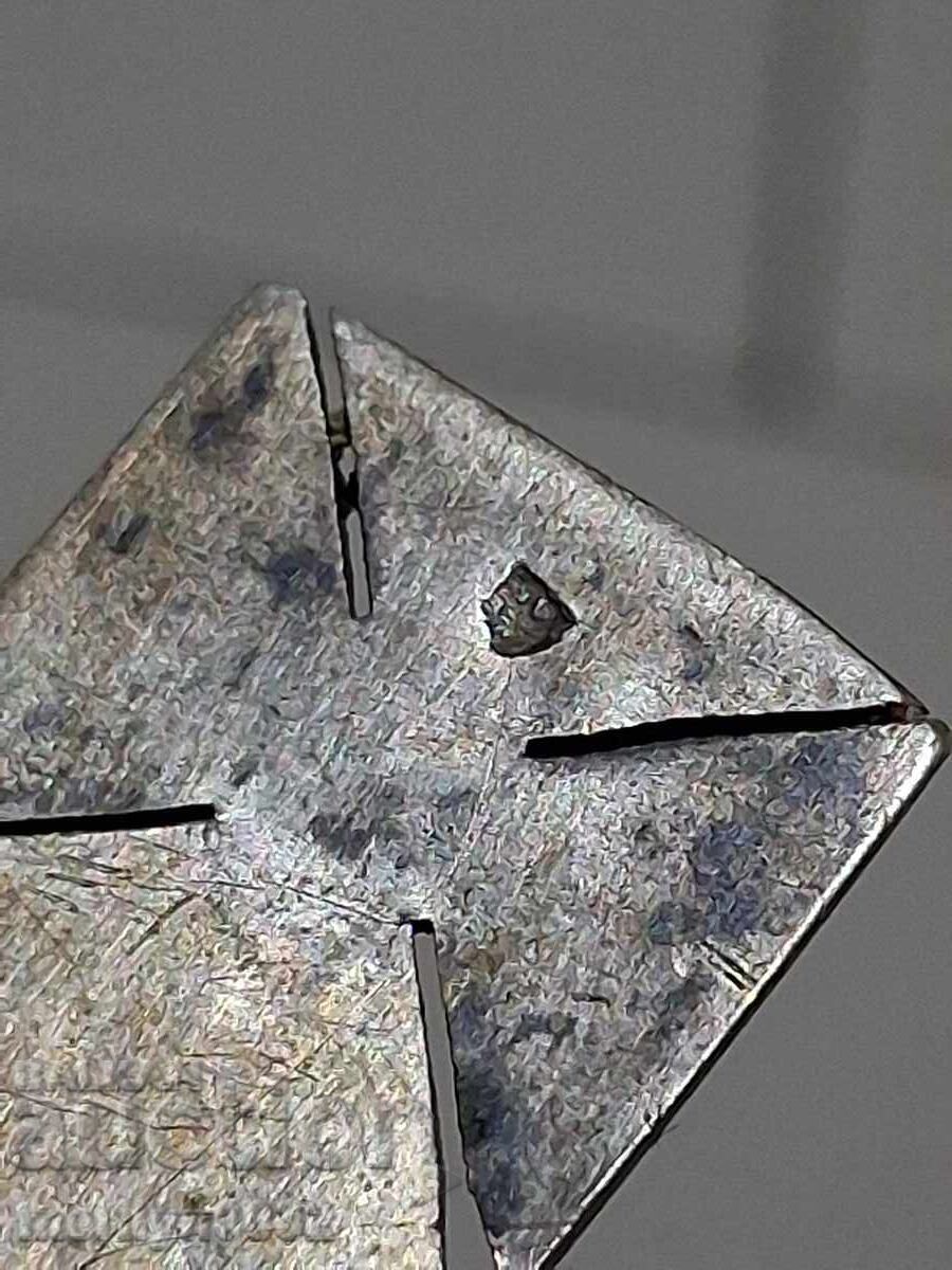 Сребърна лъжица за причастие сребро УНИКАТ - 5