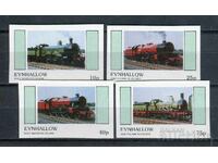 Σκωτσέζικα Νησιά 1982 MnH - Ατμομηχανές, μεταφορές