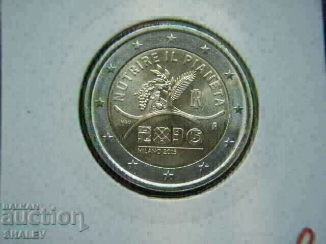 2 euro 2015 Italy "EXPO" (2) /Italy/ - Unc (2 euro) with price € 6.49 | 12.69 BGN