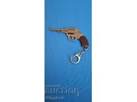 Elegant Revolver Keychain