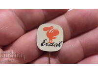 Αγγελία διαφημιστικής καρφίτσας Erdal