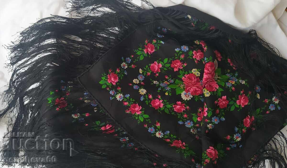 Batic retro cu franjuri și motive florale - 5 Batic retro cu franjuri și motive florale - 5