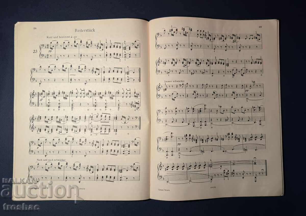 Old Book of Musical Scores - 5
