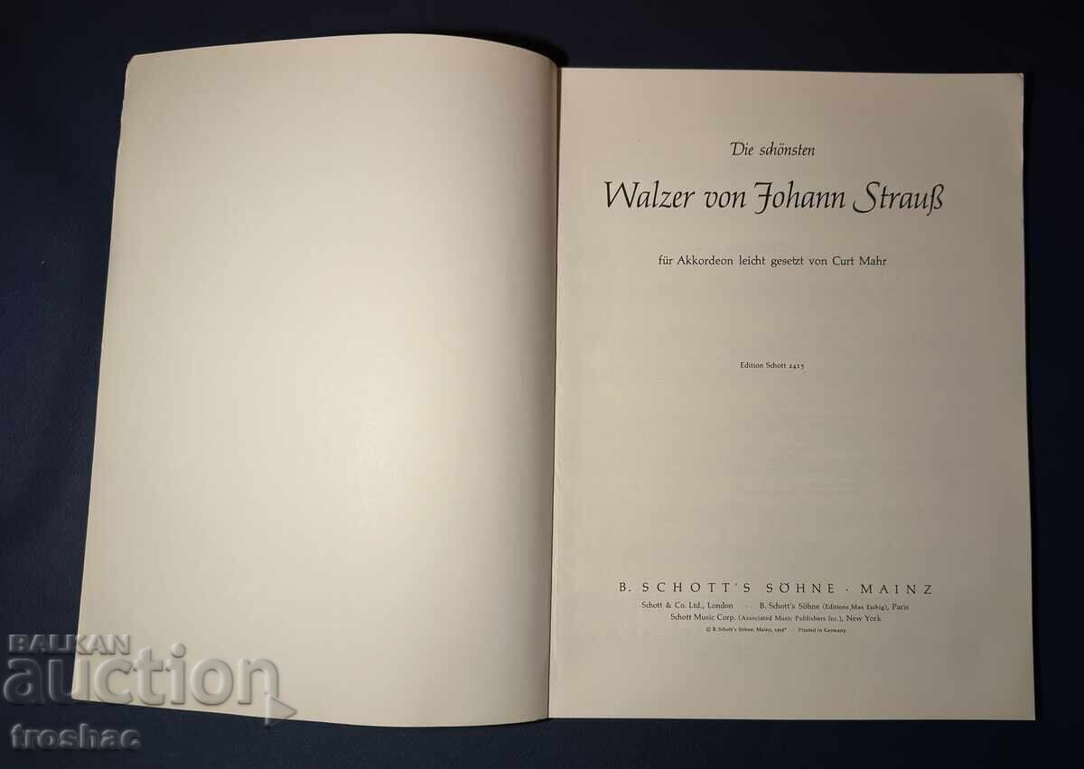 Carte veche Partituri Muzicale - 5