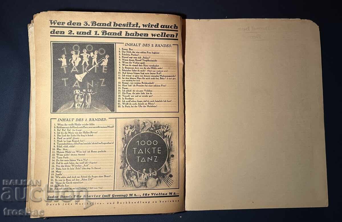 Carte veche Partituri Muzicale - 6