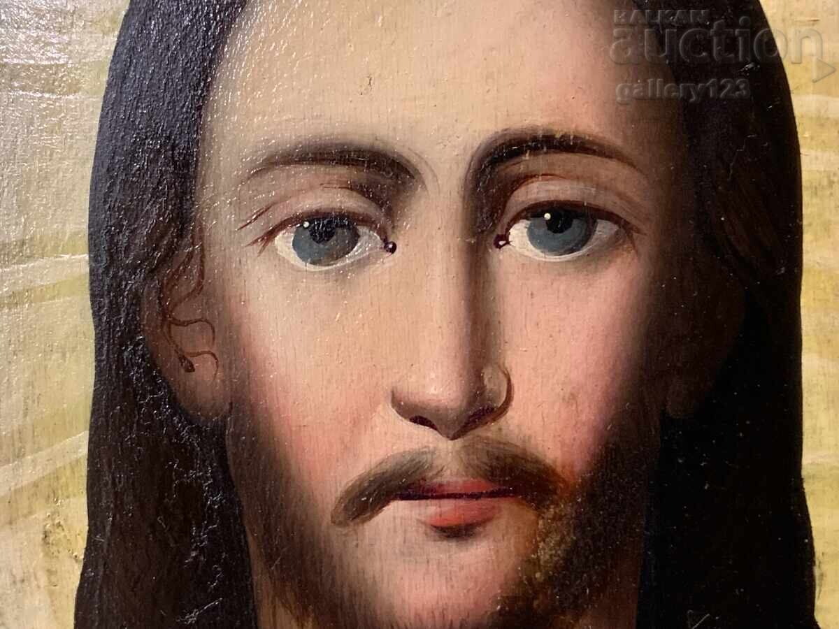 Licitație Veche icoană pictată, Rusia țaristă, sfârșitul secolului al XIX-lea Licitație Veche icoană pictată, Rusia țaristă, sfârșitul secolului al XIX-lea