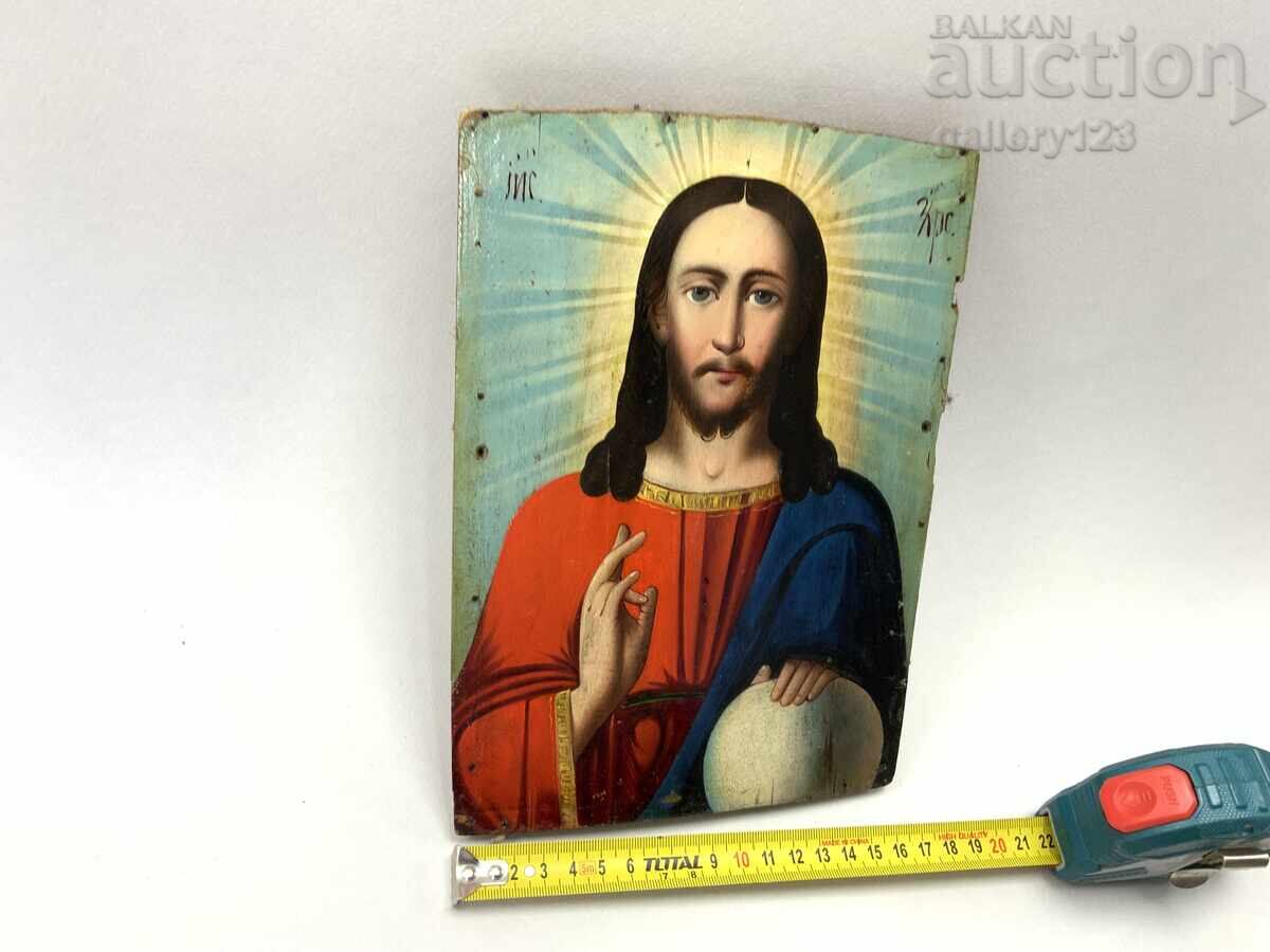 Veche icoană pictată, Rusia țaristă, sfârșitul secolului al XIX-lea - 6 Veche icoană pictată, Rusia țaristă, sfârșitul secolului al XIX-lea - 6