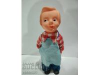 Παλιά συλλεκτική κούκλα, μαθητευόμενος τσαγκάρης 24εκ