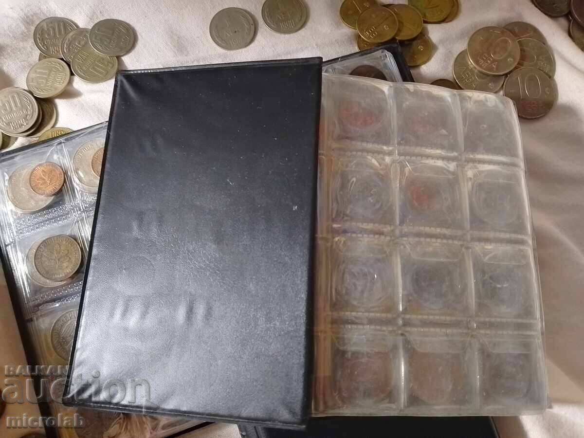 Δημοπρασία 3 τεμάχια άλμπουμ νομισμάτων 120 θηκών