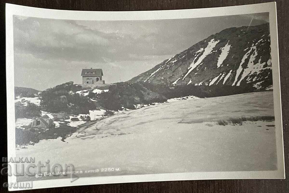 5504 Bulgaria scurtă Rila Cabana Belmeken 2250m. 50-te ani 5504 Bulgaria scurtă Rila Cabana Belmeken 2250m. 50-te ani
