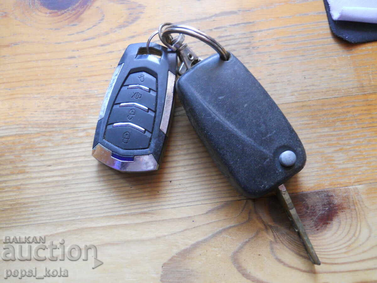 Auction  Car key and alarm remote