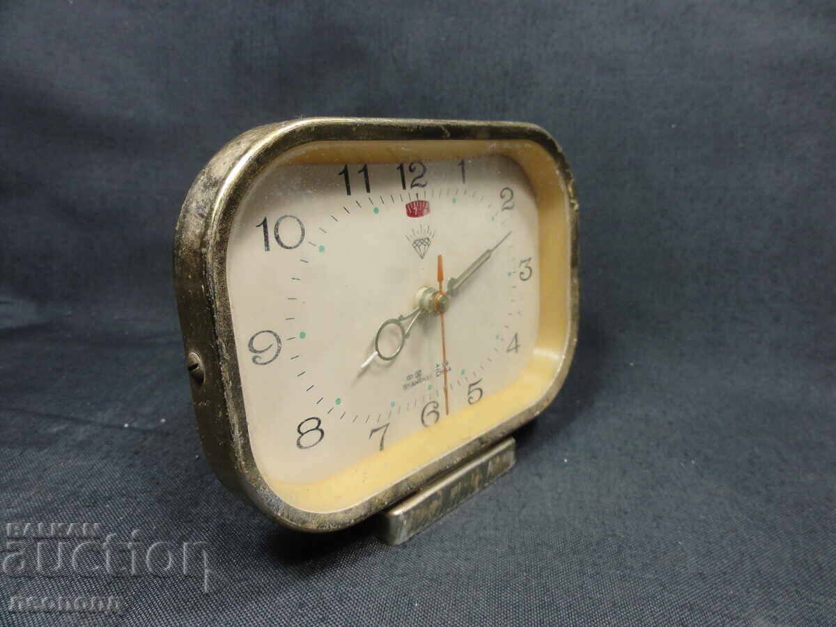 Licitație CEAS DE MÂNĂ MECANIC RETRO BZC STAR CU ALARMĂ DIAMOND