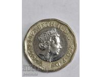 Великобритания - 1 паунд (2017)