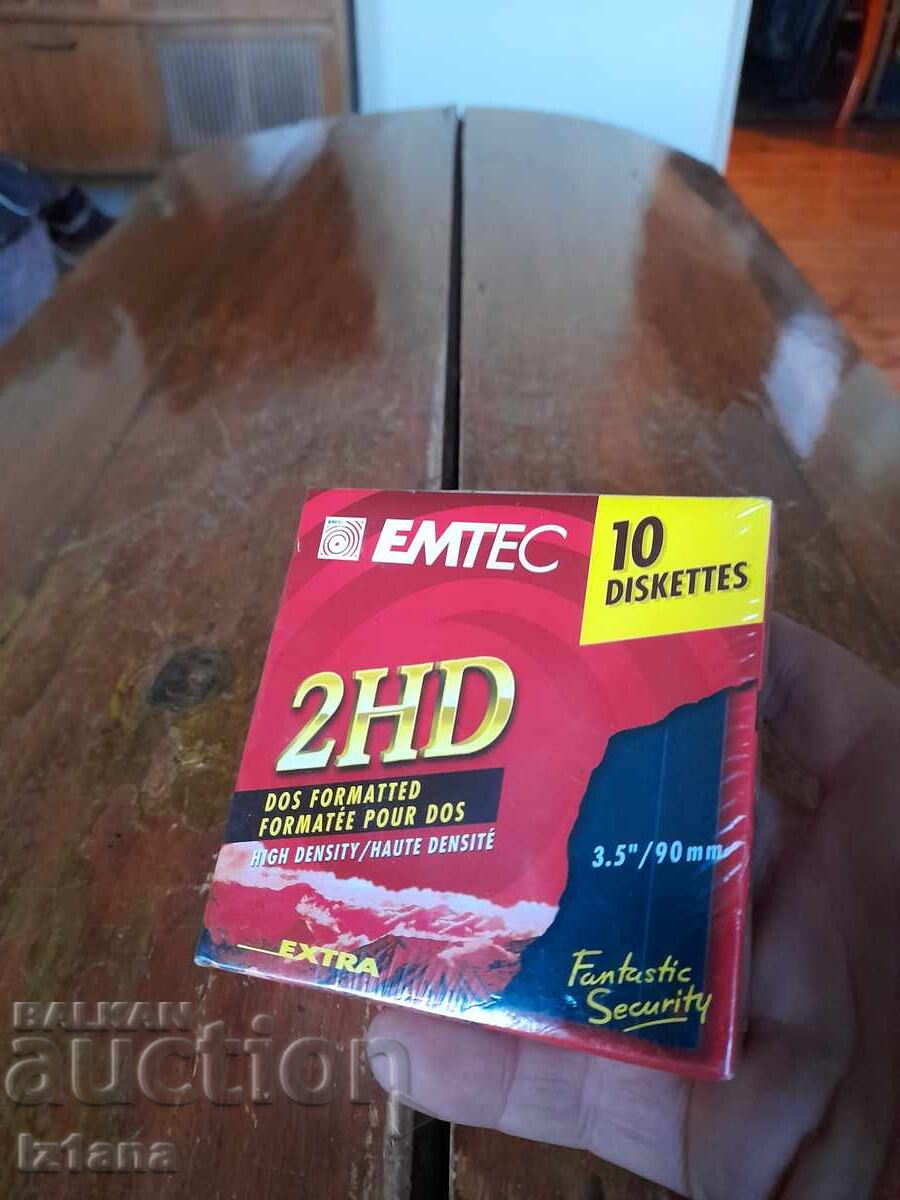 Emtec Floppy Disks Box with price € 27.00 | 52.81 BGN Emtec Floppy Disks Box with price € 27.00 | 52.81 BGN