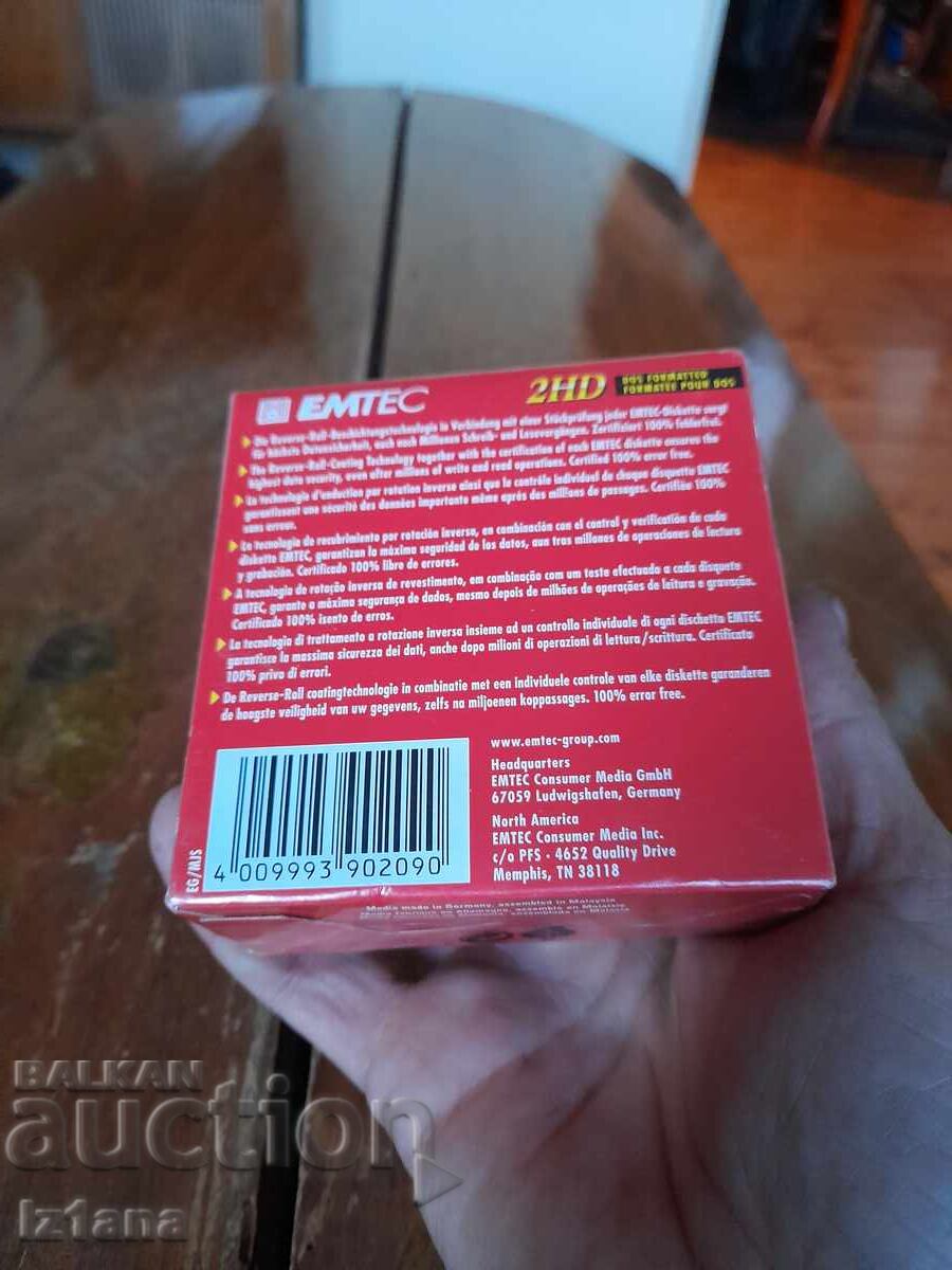 Delivery of Emtec Floppy Disks Box Delivery of Emtec Floppy Disks Box