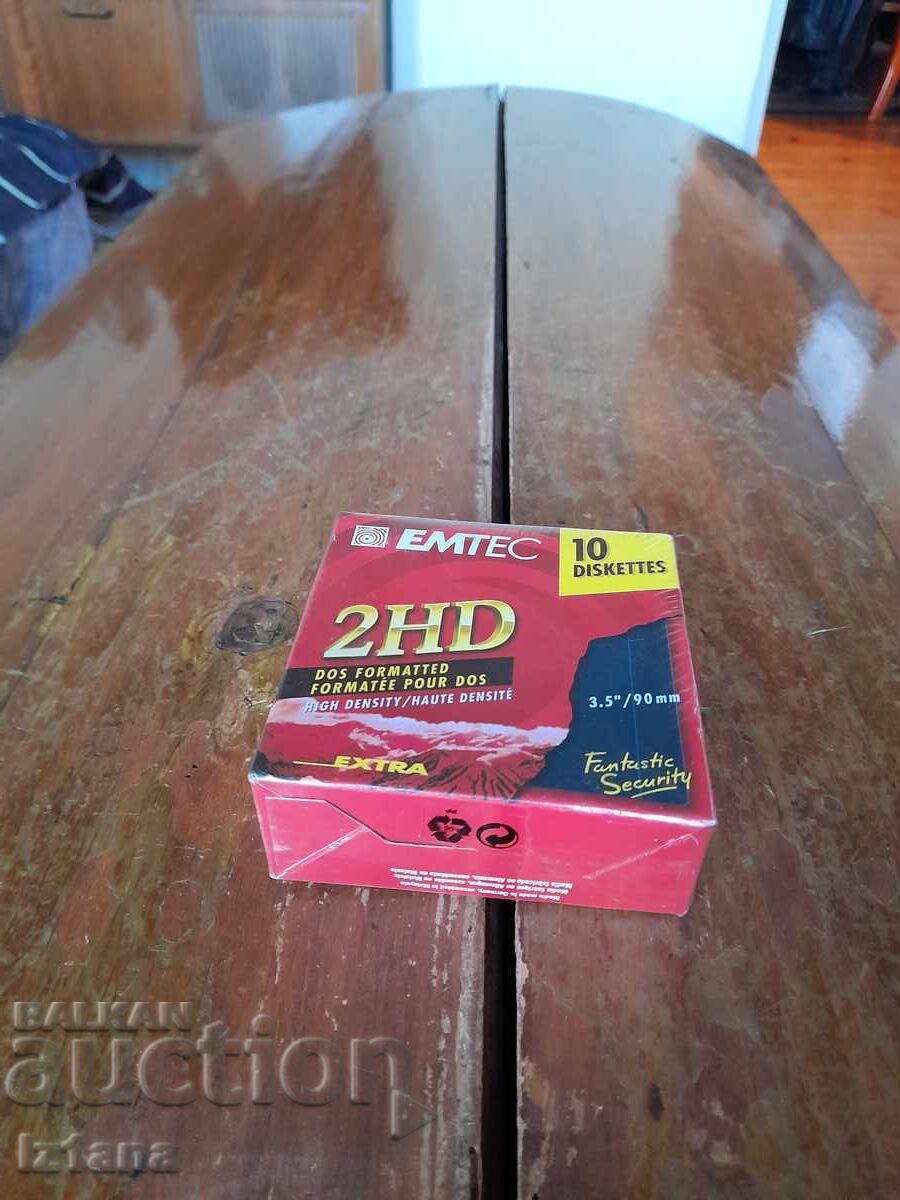 Emtec Floppy Disks Box Emtec Floppy Disks Box