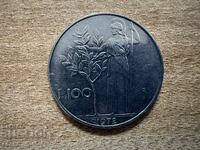 Италия - 100 лири (1972)