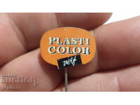 Plasti Color Advertising Badge